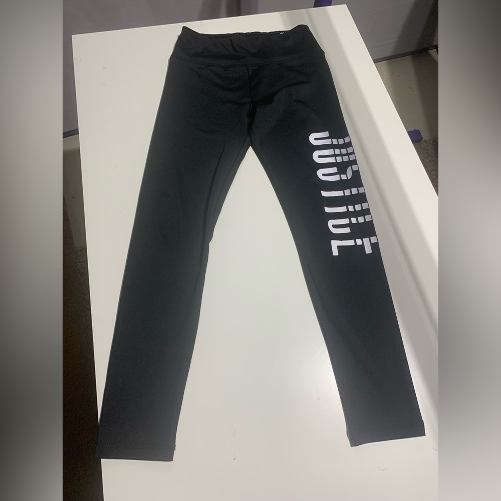 Justice Leggings - Like New.  Size 10